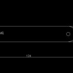 Bőr bútorfogantyú 15 E3 bőr bútorfogantyú 22x112mm