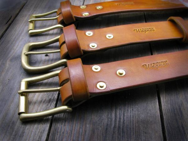 brass rivet belt 