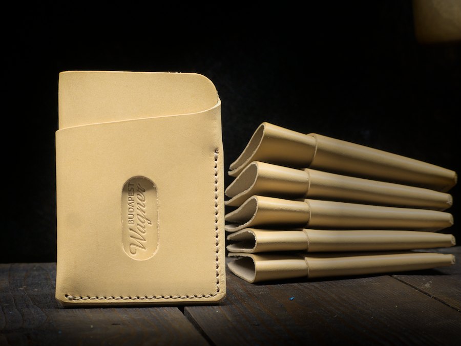 Bőr bankkártyatartó 1 leather slim wallet