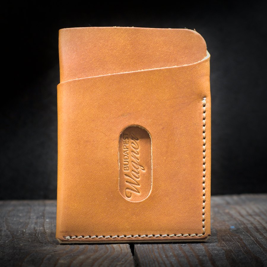 slim leather wallet