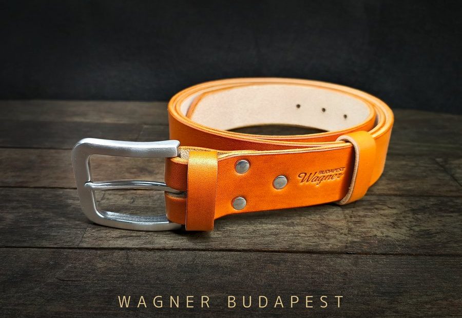 saddle tan belt ov