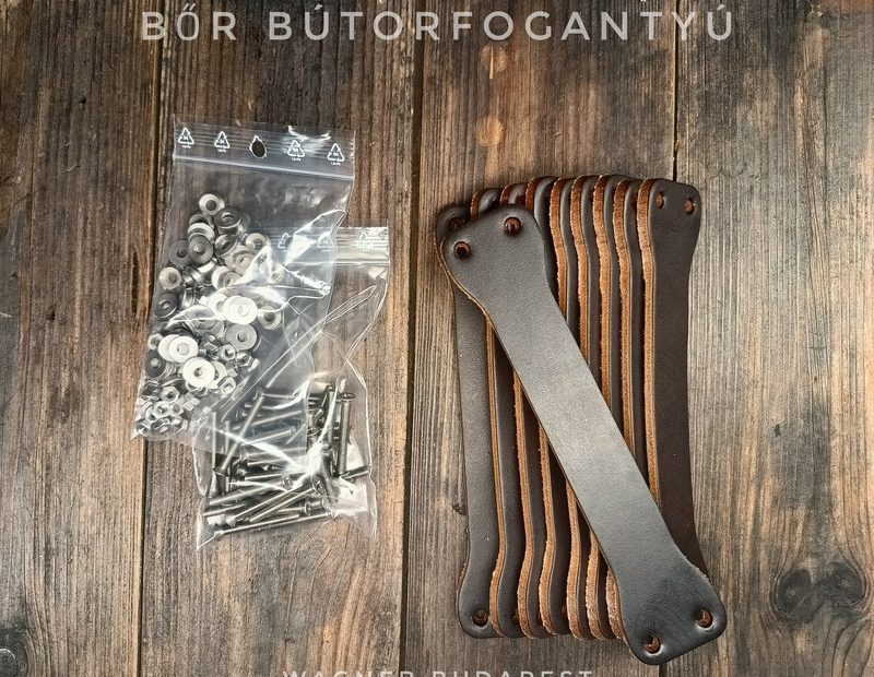Bőr bútorfogantyú 16 bútorfogantyú